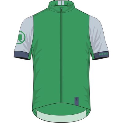Endura, Herren, Velotrikot, Fs260 (S), Grün, S Endura, Herren, Velotrikot, Fs260 (S), Grün, S