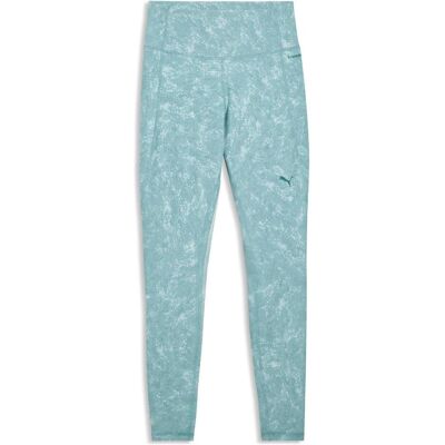 Puma Damen, Tights, W Cloudspun Tight AOP - HW FL (XXL), Blau Puma Damen, Tights, W Cloudspun Tight AOP - HW FL (XXL), Blau
