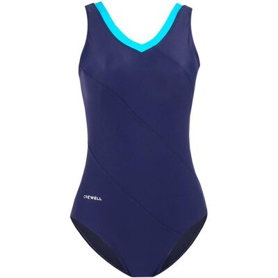 Crowell, Damen, Badeanzüge, Damen Badeanzug Angie col.02 marineblau 36, Blau, (36) Crowell, Damen, Badeanzüge, Damen Badeanzug Angie col.02 marineblau 36, Blau, (36)