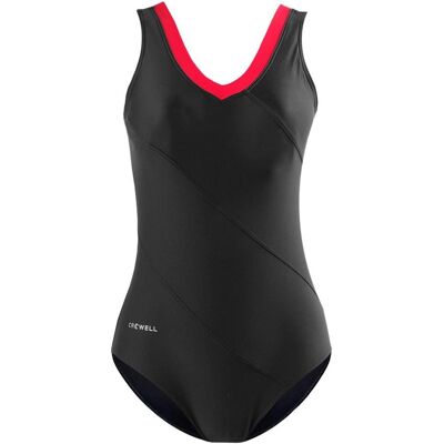 Damen, Badeanzüge, Damen Badeanzug Crowell Angie col.01 schwarz-rot 36, Rot, Schwarz, (36) Damen, Badeanzüge, Damen Badeanzug Crowell Angie col.01 schwarz-rot 36, Rot, Schwarz, (36)