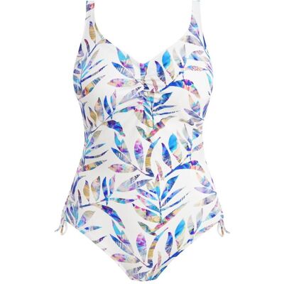 Fantasie, Damen, Badeanzüge, Calypso Harbour UW V-Neck Swimsuit with Adjustable Leg Dames Badpak - Maat 80I, Blau, (80) Fantasie, Damen, Badeanzüge, Calypso Harbour UW V-Neck Swimsuit with Adjustable Leg Dames Badpak - Maat 80I, Blau, (80)