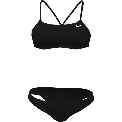 Nike, Damen, Bikinis, Essential, Schwarz, (XS) Nike, Damen, Bikinis, Essential, Schwarz, (XS)
