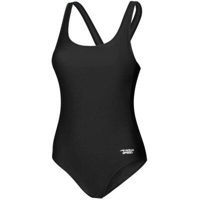 Speed, Damen, Badeanzüge, Aqua Tina Badeanzug, Schwarz, (164) Speed, Damen, Badeanzüge, Aqua Tina Badeanzug, Schwarz, (164)