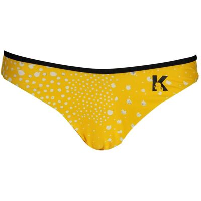 Karl Lagerfeld, Damen, Badehosen, Beachwear Badeanzug Damen Unterteil Gelb, Gelb, (XS) Karl Lagerfeld, Damen, Badehosen, Beachwear Badeanzug Damen Unterteil Gelb, Gelb, (XS)