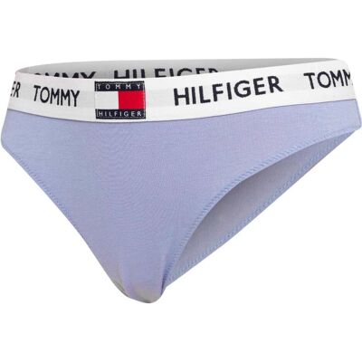Tommy Hilfiger Damen, Bikinis, Damen Slip Bikini Form mit Stretch, Blau (Moon Blue), S, Blau, (S) Tommy Hilfiger Damen, Bikinis, Damen Slip Bikini Form mit Stretch, Blau (Moon Blue), S, Blau, (S)