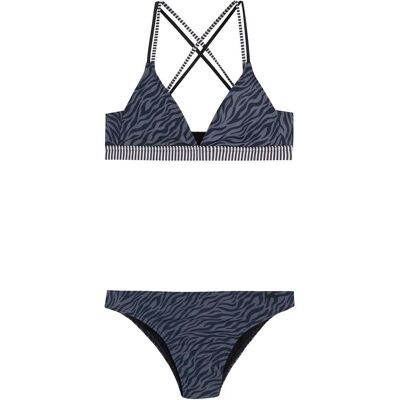 MGA, Mädchen, Bikinis, Mädchen mit zwei Teilen protestieren prtalf jr Dreieck Bikini, Schwarz, (140) MGA, Mädchen, Bikinis, Mädchen mit zwei Teilen protestieren prtalf jr Dreieck Bikini, Schwarz, (140)