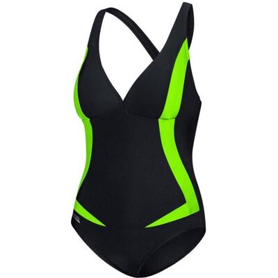Speed, Damen, Badeanzüge, Aqua Greta Badeanzug, Grün, Schwarz, Mehrfarbig, (164) Speed, Damen, Badeanzüge, Aqua Greta Badeanzug, Grün, Schwarz, Mehrfarbig, (164)