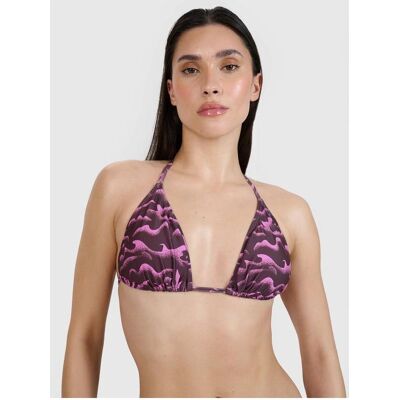 4F, Damen, Bikinis, Neckholder-Bikini-Oberteil für Damen, Mehrfarbig, (L) 4F, Damen, Bikinis, Neckholder-Bikini-Oberteil für Damen, Mehrfarbig, (L)