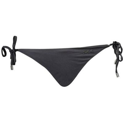 Karl Lagerfeld, Damen, Badehosen, Black Polyamide Women's Swim Brief, Schwarz, (XS) Karl Lagerfeld, Damen, Badehosen, Black Polyamide Women's Swim Brief, Schwarz, (XS)