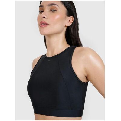 4F, Damen, Bikinis, Sport-Bikini-Oberteil für Damen, Schwarz, (XL) 4F, Damen, Bikinis, Sport-Bikini-Oberteil für Damen, Schwarz, (XL)