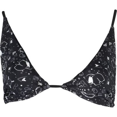 Karl Lagerfeld, Damen, Bikinis, Badeanzugteile Oben Frau Schwarz, Schwarz Karl Lagerfeld, Damen, Bikinis, Badeanzugteile Oben Frau Schwarz, Schwarz