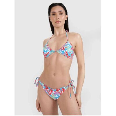 4F, Damen, Bikinis, Neckholder-Bikini-Oberteil für Damen, Mehrfarbig, (L) 4F, Damen, Bikinis, Neckholder-Bikini-Oberteil für Damen, Mehrfarbig, (L)