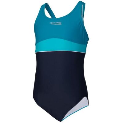 Speed, Mädchen, Badeanzüge, Junior-Badeanzug, Blau, (140) Speed, Mädchen, Badeanzüge, Junior-Badeanzug, Blau, (140)