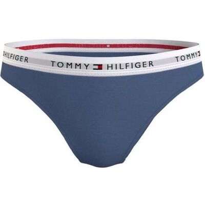 Tommy Hilfiger Damen, Bikinis, Bikinihöschen für Damen, Blau, (S) Tommy Hilfiger Damen, Bikinis, Bikinihöschen für Damen, Blau, (S)