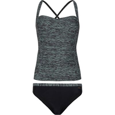 Protest, Damen, Bikinis, Damen Tankini PRTCHELLO Green Baygreen M38B, Grau, Grün, (M) Protest, Damen, Bikinis, Damen Tankini PRTCHELLO Green Baygreen M38B, Grau, Grün, (M)