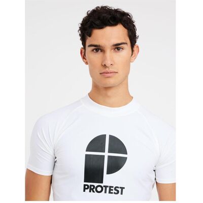 Protest, Herren, Badeshirts, Herren Rashguard Long Sleeve PRTCATER Basic S, Weiss, (S) Protest, Herren, Badeshirts, Herren Rashguard Long Sleeve PRTCATER Basic S, Weiss, (S)