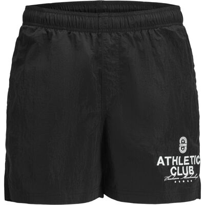 Jack & Jones, Herren, Badehosen, Jpstmaui Crinkle Nylon Swim Styd Ss25, Schwarz, (L) Jack & Jones, Herren, Badehosen, Jpstmaui Crinkle Nylon Swim Styd Ss25, Schwarz, (L)