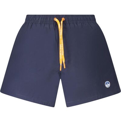 North Sails, Herren, Badehosen, Blu Nylon Men's Swim Boxer, Blau, (S) North Sails, Herren, Badehosen, Blu Nylon Men's Swim Boxer, Blau, (S)