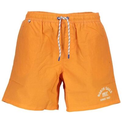 North Sails, Herren, Badehosen, Arancione Polyester Men's Swim Trunk, Orange, (M) North Sails, Herren, Badehosen, Arancione Polyester Men's Swim Trunk, Orange, (M)