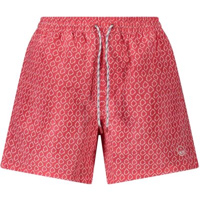 North Sails, Herren, Badehosen, Red Polyester Men's Swim Trunk, Rot, (XL) North Sails, Herren, Badehosen, Red Polyester Men's Swim Trunk, Rot, (XL)