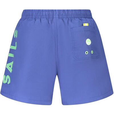 North Sails, Herren, Badehosen, Blue Nylon Men's Swim Trunk, Blau, (S) North Sails, Herren, Badehosen, Blue Nylon Men's Swim Trunk, Blau, (S)