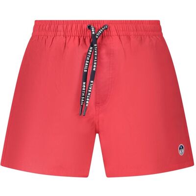 North Sails, Herren, Badehosen, Rosso Nylon Mens Swim Trunk, Rot, (S) North Sails, Herren, Badehosen, Rosso Nylon Mens Swim Trunk, Rot, (S)