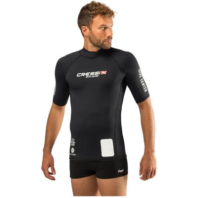 Cressi, Herren, Badeshirts, Dive Center, Schwarz, (56) Cressi, Herren, Badeshirts, Dive Center, Schwarz, (56)