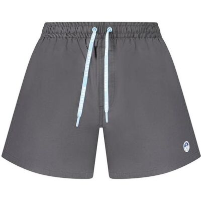 North Sails, Herren, Badehosen, Black Nylon Men's Swim Trunk, Schwarz, (XXL) North Sails, Herren, Badehosen, Black Nylon Men's Swim Trunk, Schwarz, (XXL)