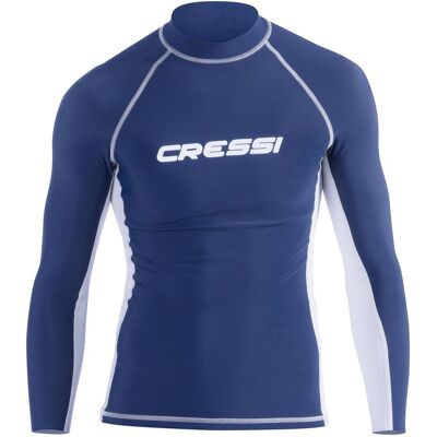 Cressi, Herren, Badeshirts, Rashguard, Blau, (58) Cressi, Herren, Badeshirts, Rashguard, Blau, (58)