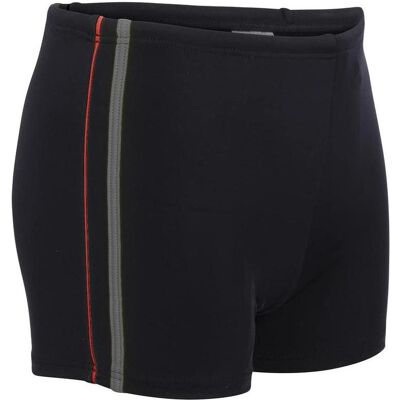 Fashy, Herren, Badehosen, Herren Badehose gestreift, Schwarz, (7) Fashy, Herren, Badehosen, Herren Badehose gestreift, Schwarz, (7)