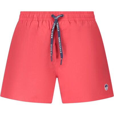 North Sails, Herren, Badehosen, Red Nylon Men's Swim Boxer, Rot, (S) North Sails, Herren, Badehosen, Red Nylon Men's Swim Boxer, Rot, (S)