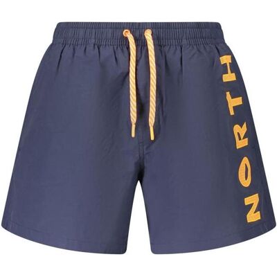 North Sails, Herren, Badehosen, Blue Nylon Men's Swim Boxer, Blau, (L) North Sails, Herren, Badehosen, Blue Nylon Men's Swim Boxer, Blau, (L)