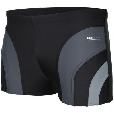 Speed, Herren, Badehosen, Sashas Badehose, Schwarz, Grau, (M) Speed, Herren, Badehosen, Sashas Badehose, Schwarz, Grau, (M)