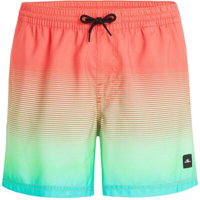 O'Neill, Herren, Badehosen, Jack Cali Gradient 15" Swim Shorts, Mehrfarbig, Orange, Schwarz, Pink, (M) O'Neill, Herren, Badehosen, Jack Cali Gradient 15" Swim Shorts, Mehrfarbig, Orange, Schwarz, Pink, (M)
