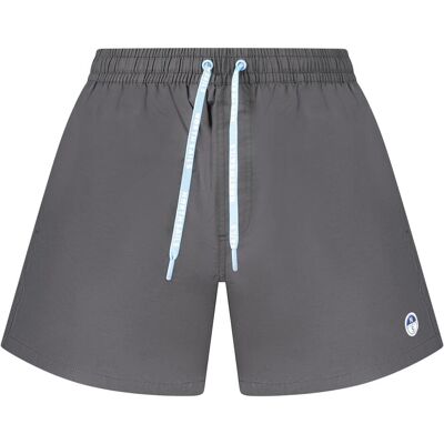 North Sails, Herren, Badehosen, Black Nylon Men's Swim Trunk, Grün, Schwarz, (L) North Sails, Herren, Badehosen, Black Nylon Men's Swim Trunk, Grün, Schwarz, (L)