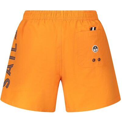 North Sails, Herren, Badehosen, Arancione Nylon Men's Swim Boxer, Orange, (M) North Sails, Herren, Badehosen, Arancione Nylon Men's Swim Boxer, Orange, (M)