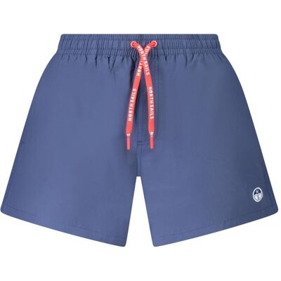 North Sails, Herren, Badehosen, Blue Nylon Men's Swim Boxer, Blau, (S) North Sails, Herren, Badehosen, Blue Nylon Men's Swim Boxer, Blau, (S)