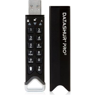 iStorage Datashur Pro2 (4 GB, USB-A), USB Stick, Schwarz iStorage Datashur Pro2 (4 GB, USB-A), USB Stick, Schwarz