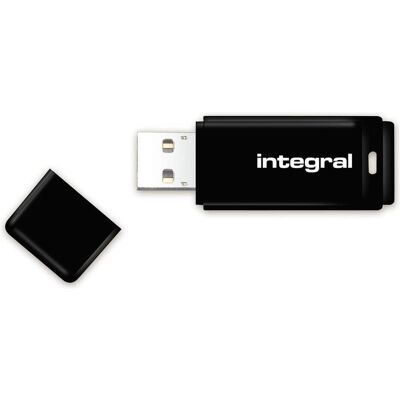 Integral Pendrive USB 2.0 16GB Black (16 GB, USB-A), USB Stick, Schwarz Integral Pendrive USB 2.0 16GB Black (16 GB, USB-A), USB Stick, Schwarz