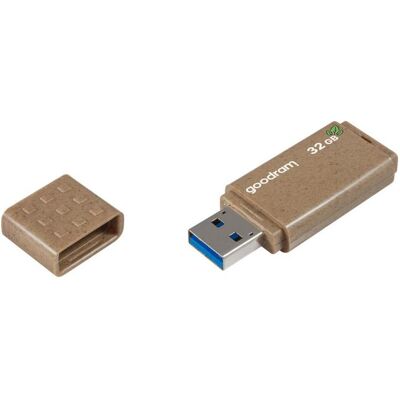 Goodram Pack 2 clés USB3.0 32Go UME3 Eco Friendly (32 GB, USB-A), USB Stick, Braun, Bronze Goodram Pack 2 clés USB3.0 32Go UME3 Eco Friendly (32 GB, USB-A), USB Stick, Braun, Bronze