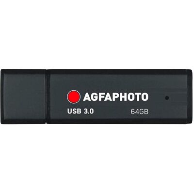 Agfaphoto 10571 (64 GB, USB-A), USB Stick, Schwarz Agfaphoto 10571 (64 GB, USB-A), USB Stick, Schwarz