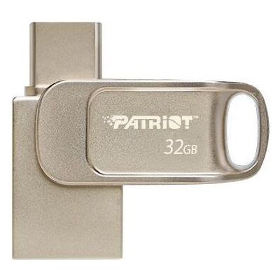 Patriot TAB T560/32GB/USB 3.2/USB-A + USB-C/Silber (32 GB, USB-A, USB-C), USB Stick, Silber Patriot TAB T560/32GB/USB 3.2/USB-A + USB-C/Silber (32 GB, USB-A, USB-C), USB Stick, Silber