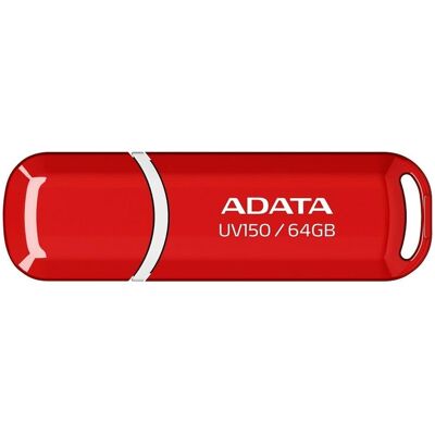 Adata DashDrive UV150 (64 GB, USB-A), USB Stick, Rot Adata DashDrive UV150 (64 GB, USB-A), USB Stick, Rot