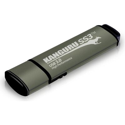 iStorage 32GB Kanguru SS3 USB3 (32 GB, USB-A), USB Stick, Silber iStorage 32GB Kanguru SS3 USB3 (32 GB, USB-A), USB Stick, Silber