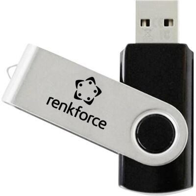 Renkforce RF-USBS-190 2GB USB 2.0 Stick USB-Stick 2 GB Schwarz-Silber RF-755759 (2 GB, USB-A), USB Stick, Schwarz, Silber Renkforce RF-USBS-190 2GB USB 2.0 Stick USB-Stick 2 GB Schwarz-Silber RF-755759 (2 GB, USB-A), USB Stick, Schwarz, Silber