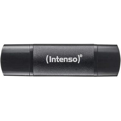 Intenso USB Stick Flex Line 128GB USB 3.2 GEN 1X1 Black (128 GB, USB-A, USB-C), USB Stick, Schwarz Intenso USB Stick Flex Line 128GB USB 3.2 GEN 1X1 Black (128 GB, USB-A, USB-C), USB Stick, Schwarz