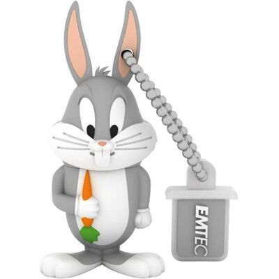 Emtec USB2.0 L104 8GB LT Bugs Bunny (8 GB, USB-A), USB Stick, Mehrfarbig Emtec USB2.0 L104 8GB LT Bugs Bunny (8 GB, USB-A), USB Stick, Mehrfarbig