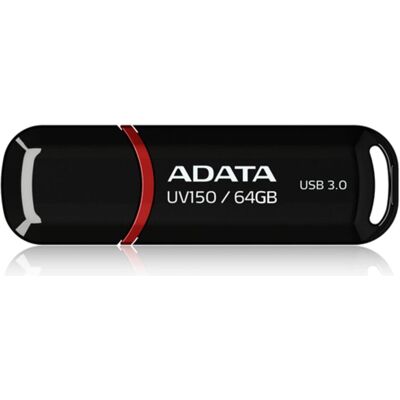 Adata DashDrive UV150 (64 GB, USB-A), USB Stick, Schwarz Adata DashDrive UV150 (64 GB, USB-A), USB Stick, Schwarz