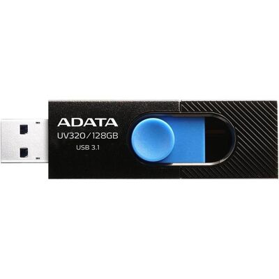 Adata UV320 (32 GB, USB-A), USB Stick, Schwarz, Blau Adata UV320 (32 GB, USB-A), USB Stick, Schwarz, Blau