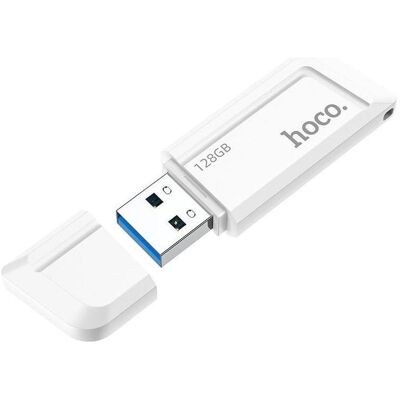 Hoco Memory cards pendrive USB A UD11 128GB USB3.0 (128 GB, USB-A), USB Stick, Weiss Hoco Memory cards pendrive USB A UD11 128GB USB3.0 (128 GB, USB-A), USB Stick, Weiss